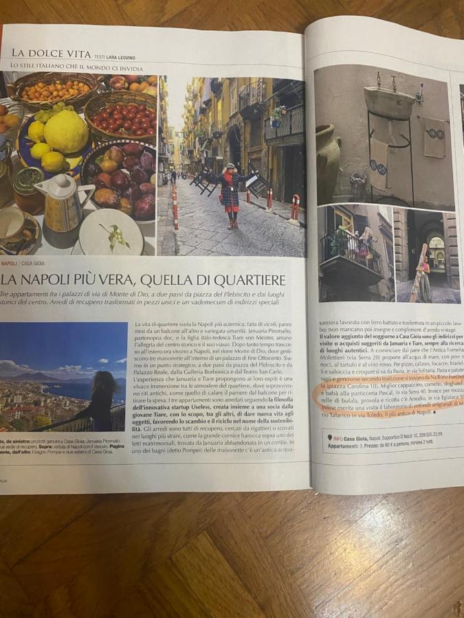 Casa Kamalei, Tra Plebiscito E Lungomare Lejlighed Napoli Eksteriør billede